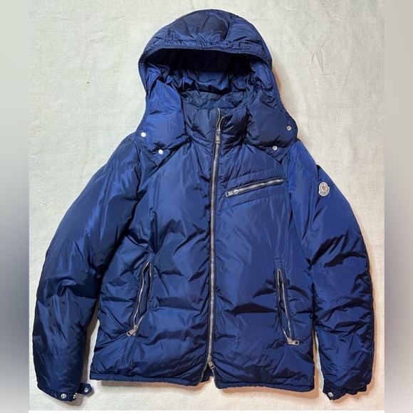 Moncler Navy Blue Men's Size